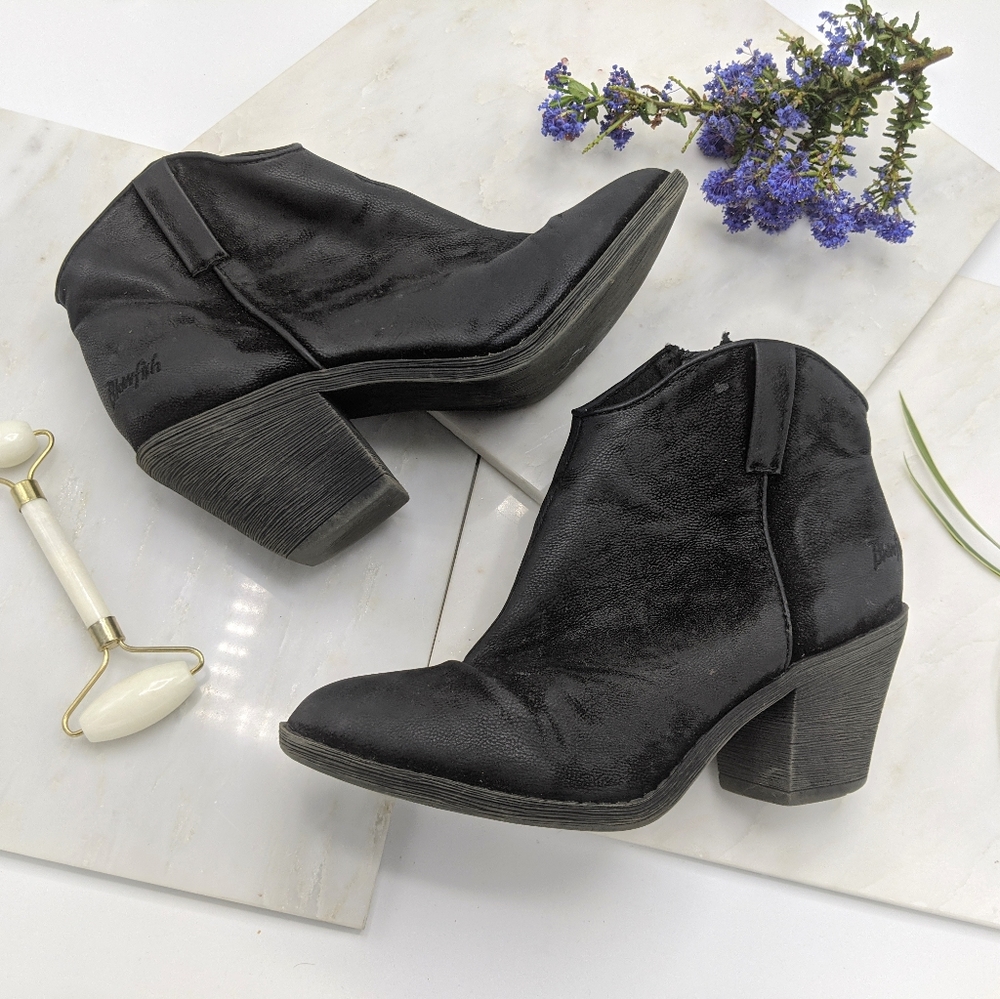 Blowfish Brand Size 7 Leather Vintage Boots